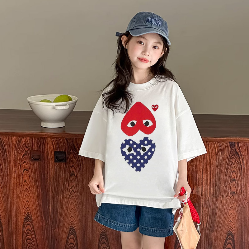 【90-160cm】好感度100％  爆売れ中 おしゃれ 可愛い 着やすい 女の子 半袖 Ｔシャツ