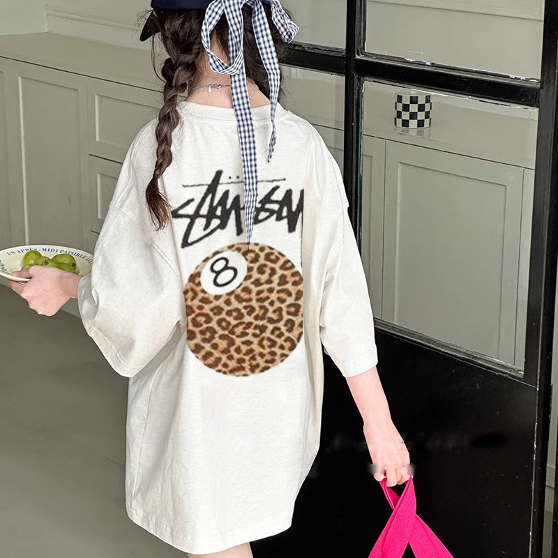【90-160cm】おしゃれ感満点 大活躍 おしゃれ ゆったり カジュアル 女の子 半袖 Ｔシャツ