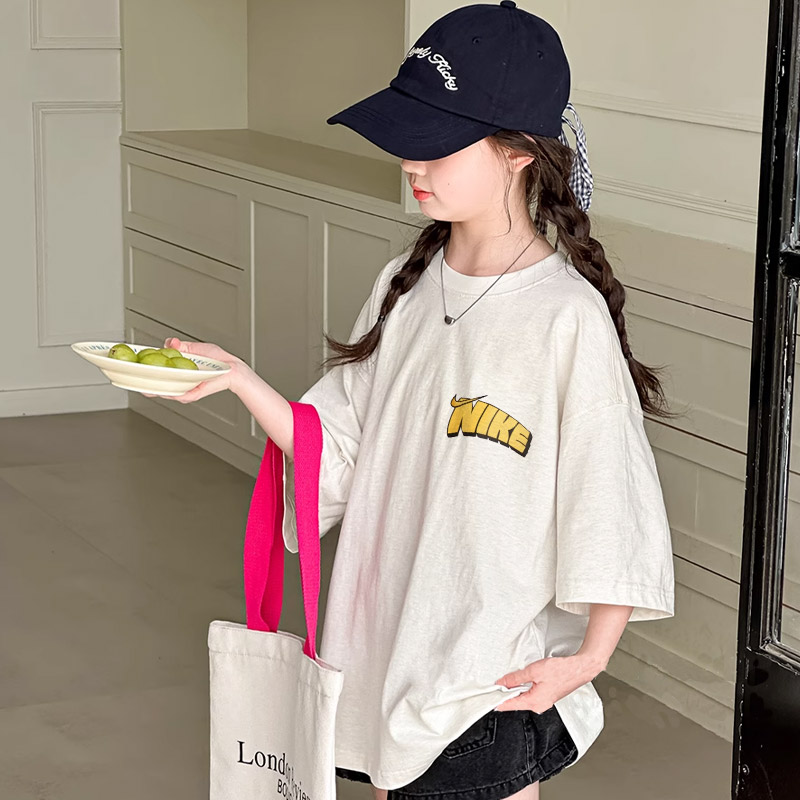 【90-160cm】元気いっぱい よく売れる カジュアル トレンド  女の子 半袖 Ｔシャツ