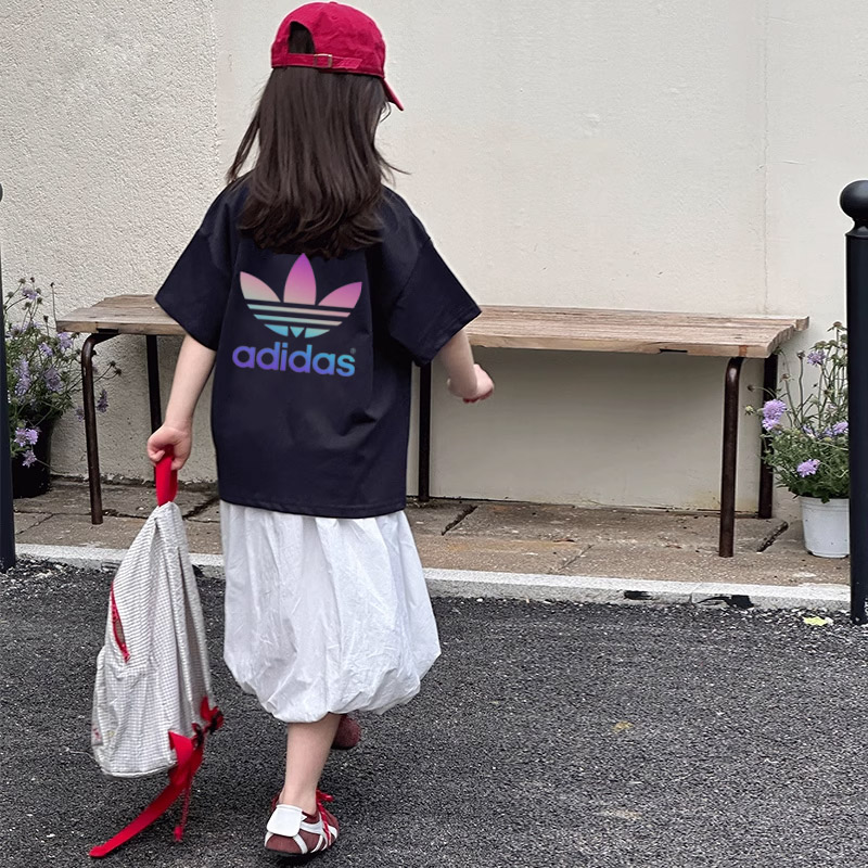 【90-160cm】通気性 今季大注目 快適 おすすめ 女の子 半袖 Tシャツ