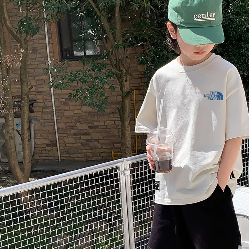 【90-160cm】デイリーにぴったり 大活躍 モード感 合わせやすい 男の子 半袖 Tシャツ