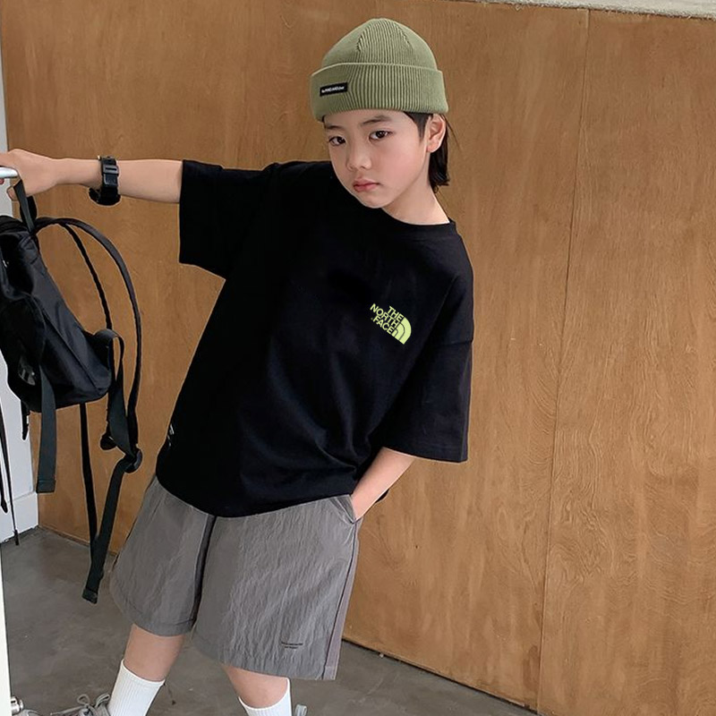 【90-160cm】デイリーにぴったり 大活躍 モード感 合わせやすい 男の子 半袖 Tシャツ