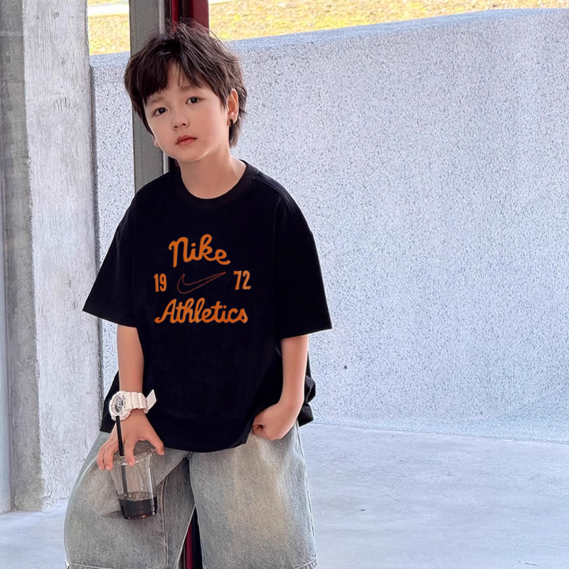 【90-160cm】モード感アップ 大活躍 クール カジュアル 着やすい 男の子 半袖 Ｔシャツ
