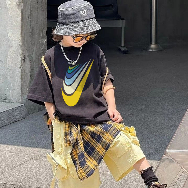 【90-160cm】トレンド感たっぷり 爆売れ中 カジュアル ストリート 男の子 半袖 Ｔシャツ