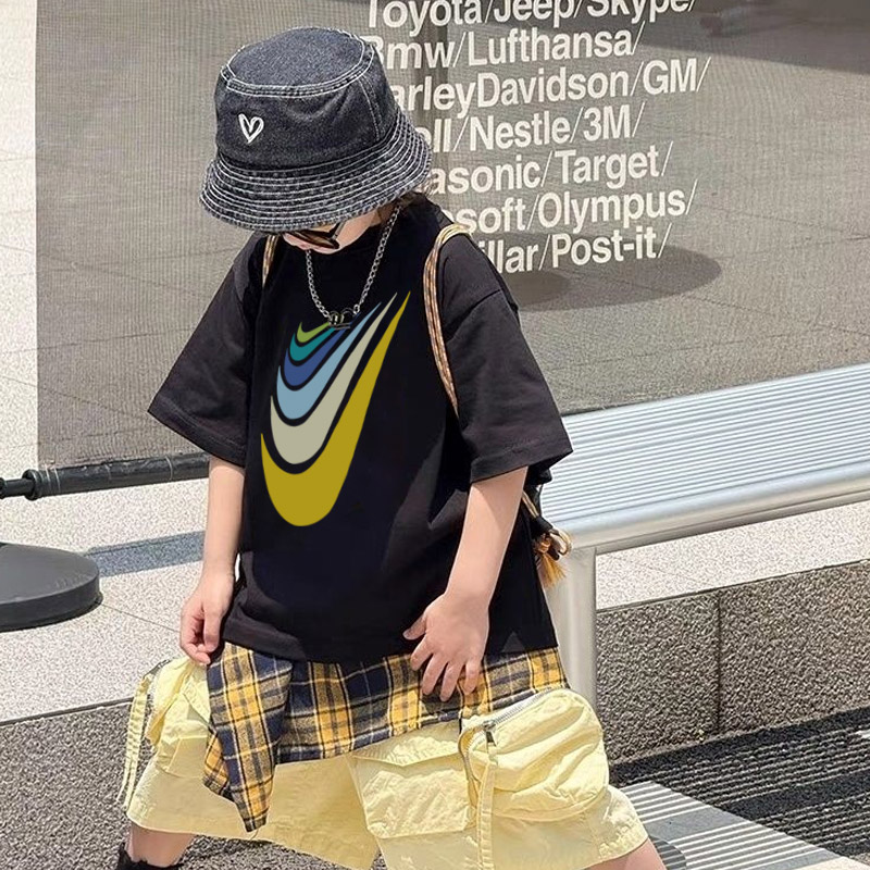 【90-160cm】トレンド感たっぷり 爆売れ中 カジュアル ストリート 男の子 半袖 Ｔシャツ
