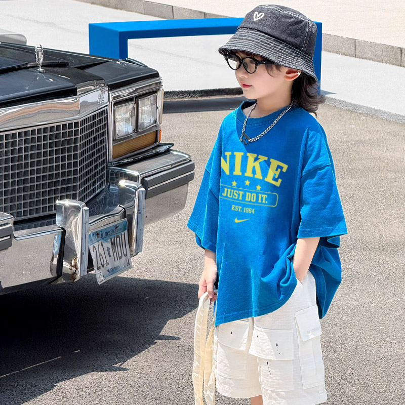 【90-160cm】SNSで話題 絶対流行 カジュアル スタイリッシュ 男の子 半袖 Ｔシャツ