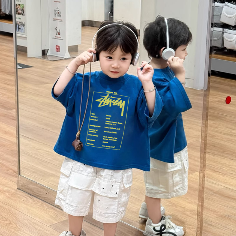 【90-160cm】存在感抜群 大注目 トレンド スタイリッシュ 着やすい 男の子 半袖 Ｔシャツ