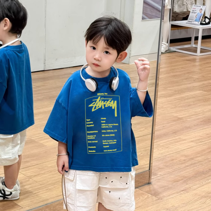 【90-160cm】存在感抜群 大注目 トレンド スタイリッシュ 着やすい 男の子 半袖 Ｔシャツ