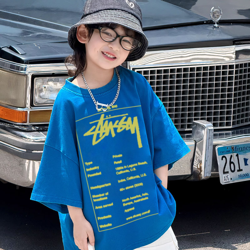 【90-160cm】存在感抜群 大注目 トレンド スタイリッシュ 着やすい 男の子 半袖 Ｔシャツ