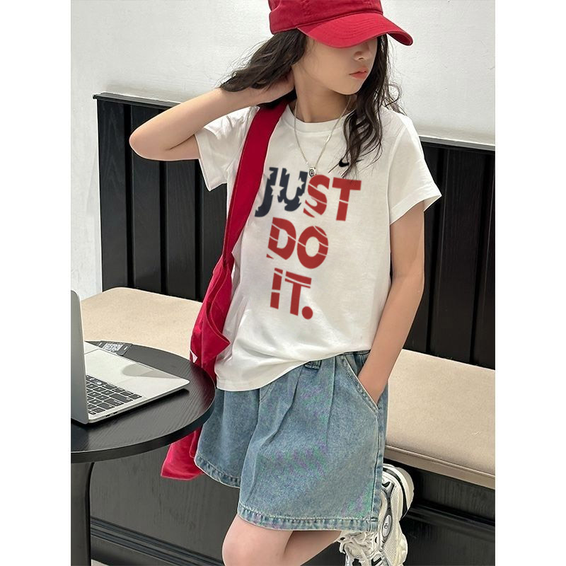【90-160cm】毎日着たくなる 大活躍 おしゃれ トレンド  カジュアル 女の子 半袖 Ｔシャツ