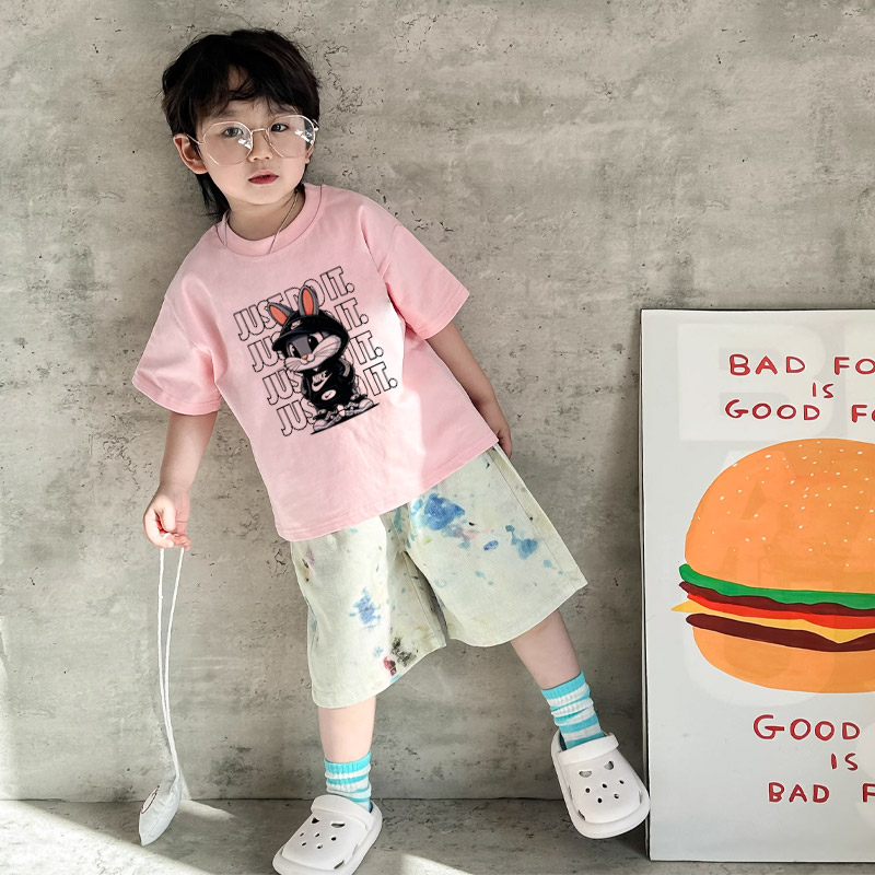 【90-160cm】モード感アップ 爆売れ中 ストリート デザイン満点 男の子 半袖 Ｔシャツ