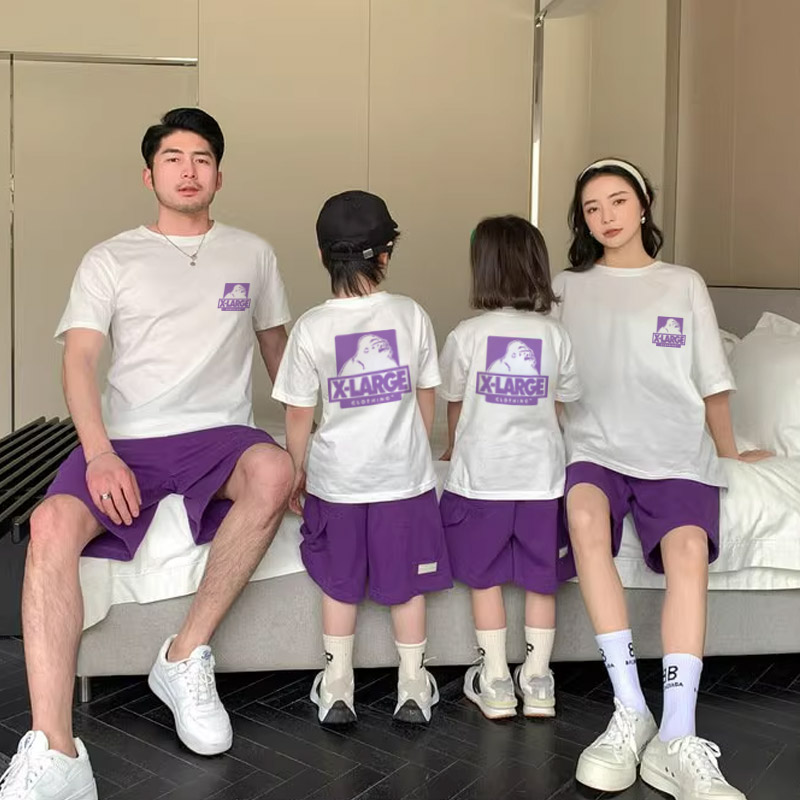 【90-160cm+親サイズ】これを逃す手はない 大好評 お出かけに カジュアル 親子ペア 半袖 Ｔシャツ