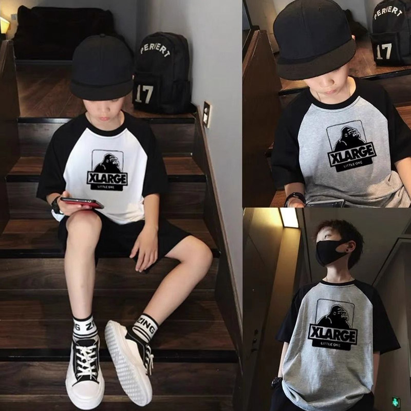 【110-170cm】人気上昇中 カジュアル 快適な着心地 合わせやすい 男の子 半袖 Ｔシャツ