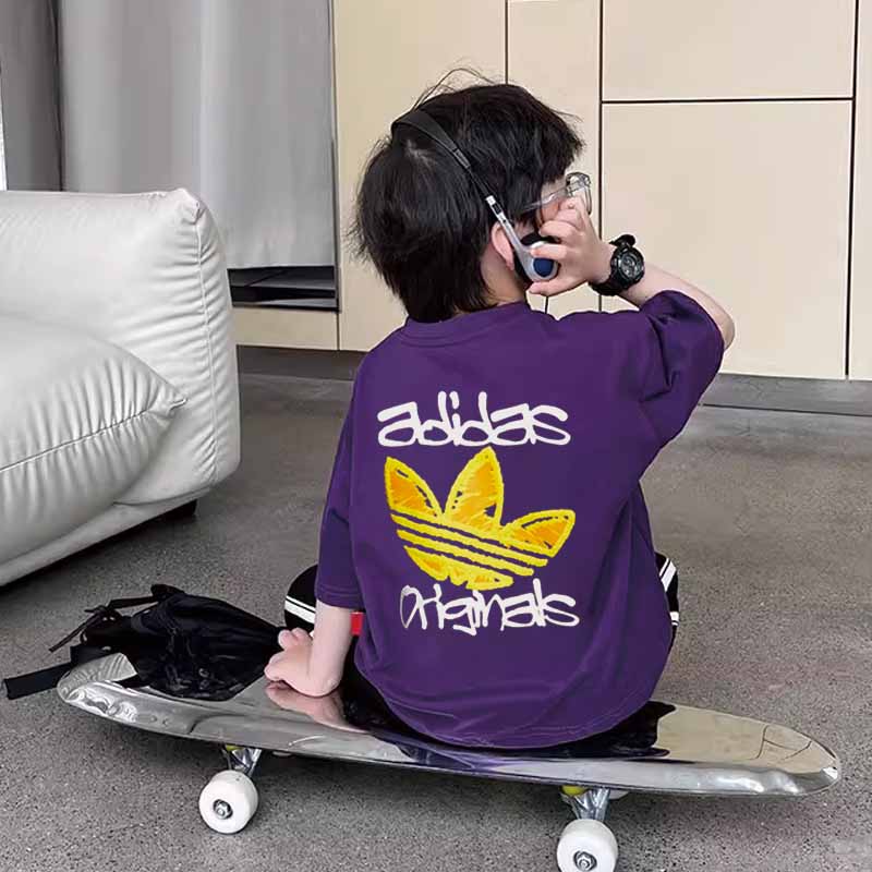 【90-160cm】リラックス感ある 売れ筋 カジュアル カッコイイ 男の子 半袖 Tシャツ
