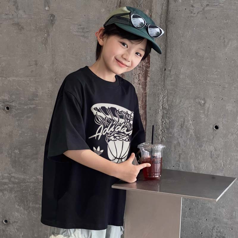 【90-160cm】トレンド感たっぷり 大注目 カジュアル ストリート 男の子 半袖 Tシャツ