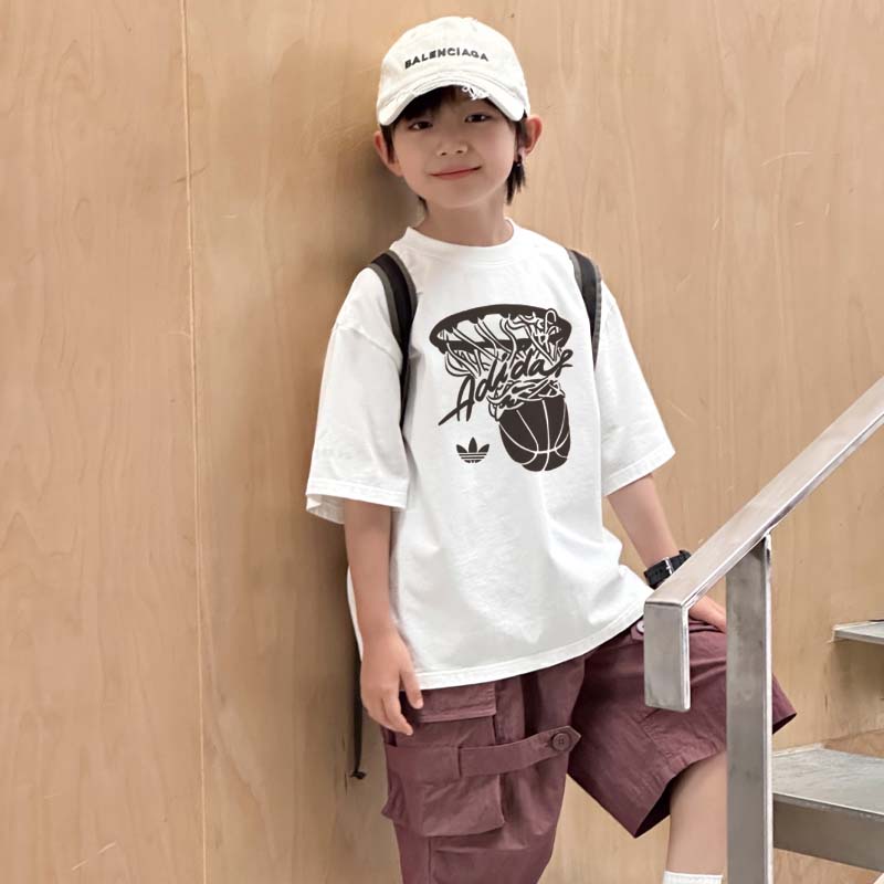 【90-160cm】トレンド感たっぷり 大注目 カジュアル ストリート 男の子 半袖 Tシャツ