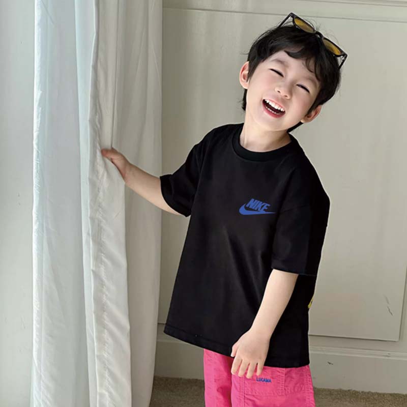 【90-160cm】おしゃれキッズ必見 爆売れ中 スタイリッシュ ストリート 男の子 半袖 Tシャツ
