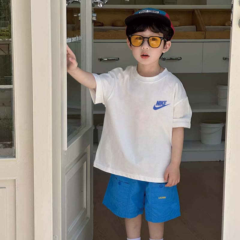 【90-160cm】おしゃれキッズ必見 爆売れ中 スタイリッシュ ストリート 男の子 半袖 Tシャツ