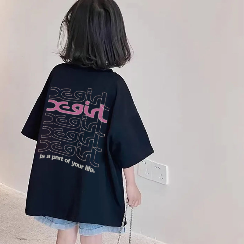 【90-160cm】デイリー使いに最適 爆売れ中 カジュアル 合わせやすい 女の子 半袖 Ｔシャツ