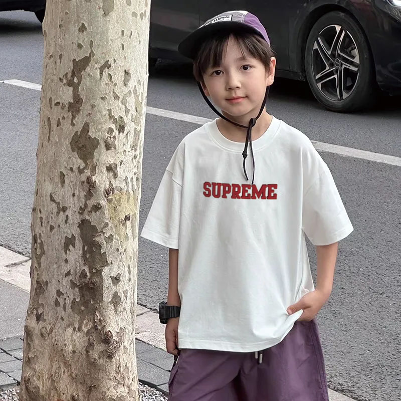【90-160cm】絶対後悔しない モード感アップ カジュアル クール 男の子 半袖 Tシャツ