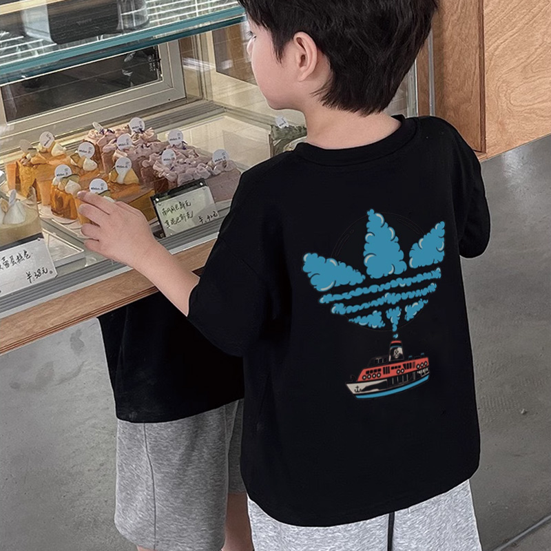 【90-160cm】人気爆発中 目立つ カジュアル カッコイイ 男の子 半袖 Tシャツ