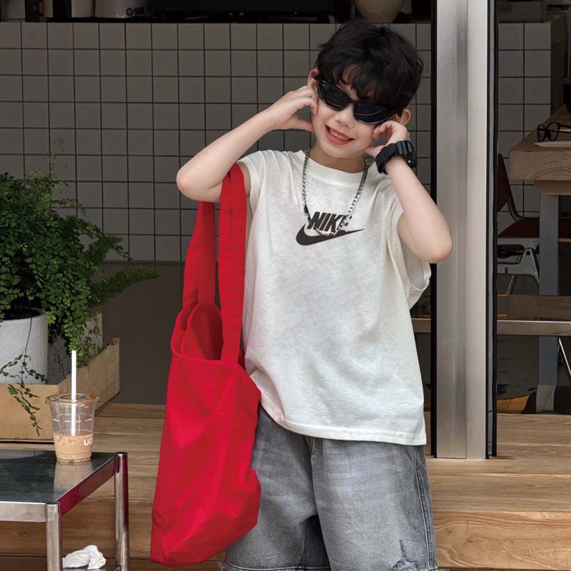 【90-160cm】人気上昇中 リラックス感ある 定番 カジュアル ラウンドネック タンクトップ