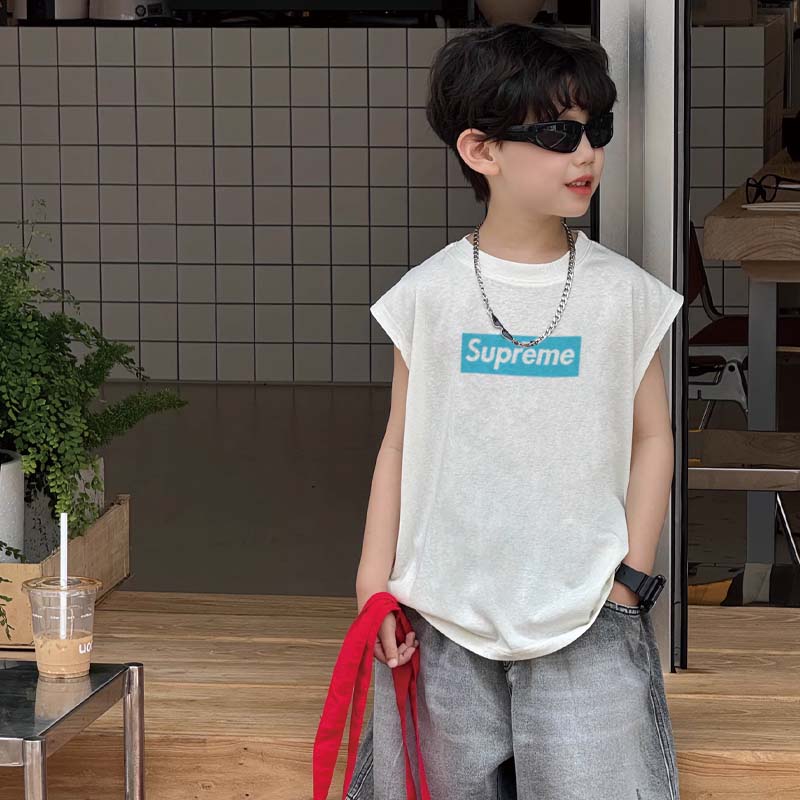 【90-160cm】手放せない! 楽ちん 着心地良い ルーズ タンクトップ