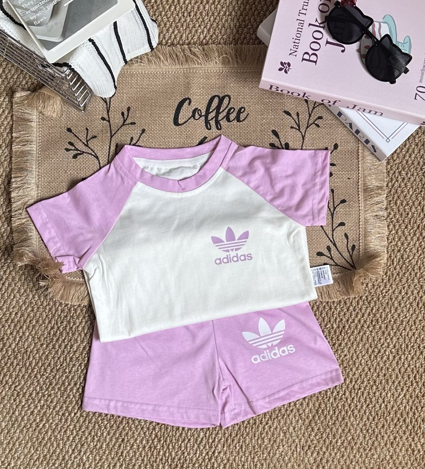 【80-130cm】二点セット リピーター多数  売れ筋 カジュアル 快適 半袖Ｔシャツ+ショートパンツ セットアップ