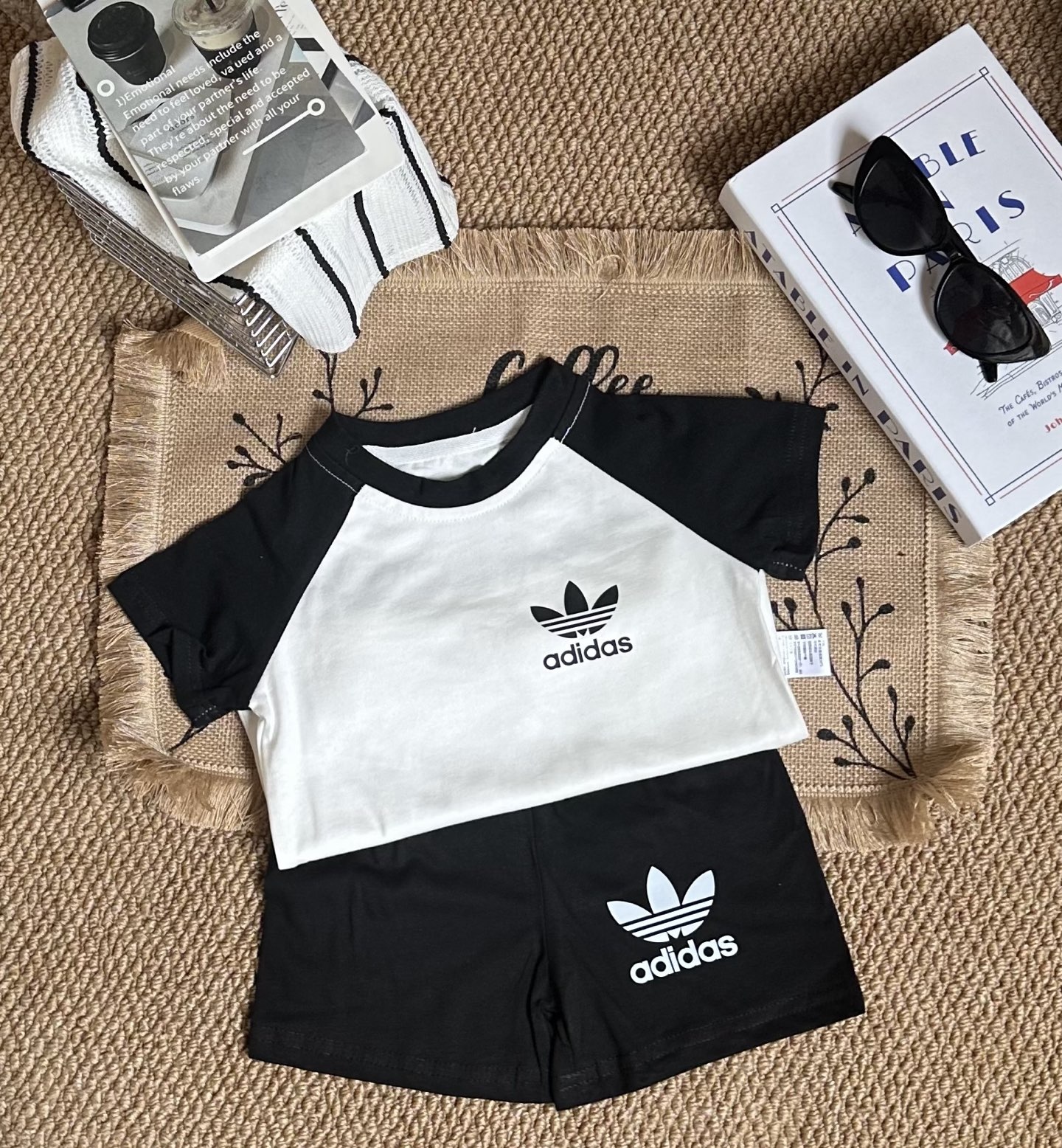 【80-130cm】二点セット リピーター多数  売れ筋 カジュアル 快適 半袖Ｔシャツ+ショートパンツ セットアップ