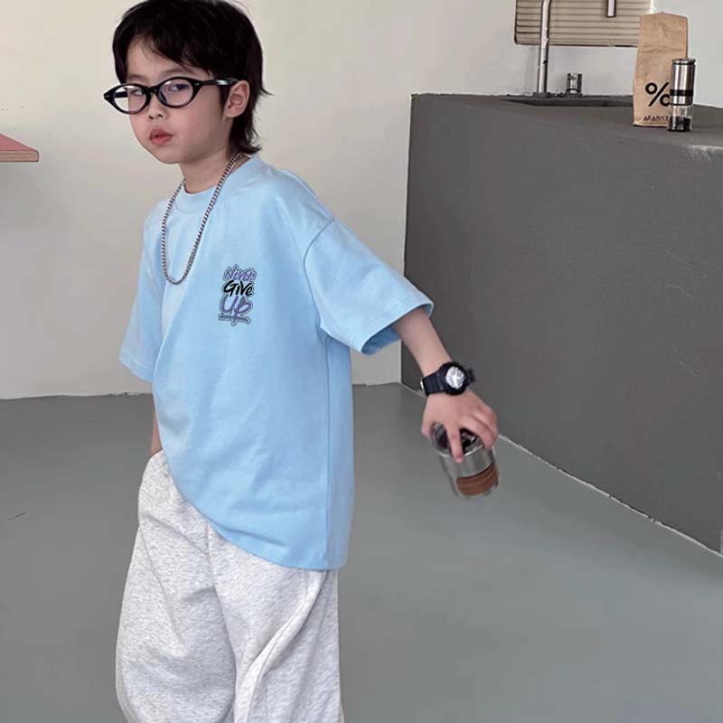 【90-160cm】よく売れる SNSで話題 カジュアル ゆったり ストリート  男の子 半袖 Ｔシャツ