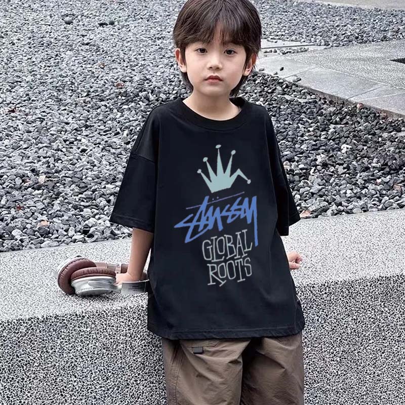 【90-160cm】モード感アップ 爆売れ中 カジュアル トレンド クール 男の子 半袖 Tシャツ