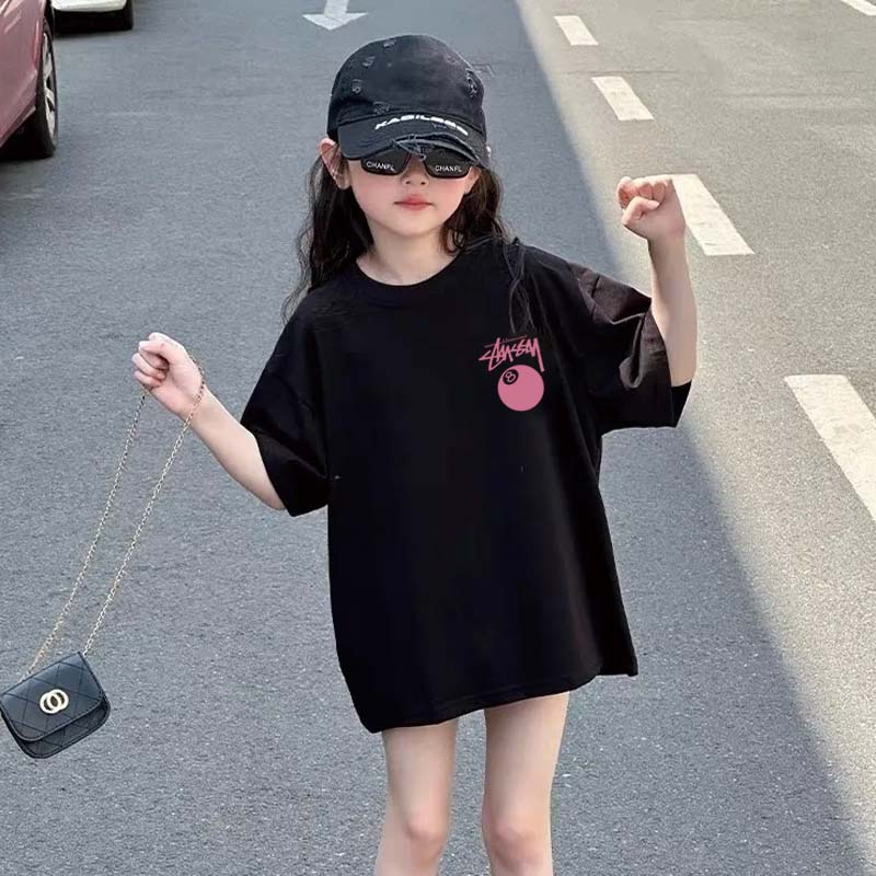 【90-160cm】おしゃれキッズ必見 おしゃれ カジュアル トレンド 女の子 半袖 Tシャツ