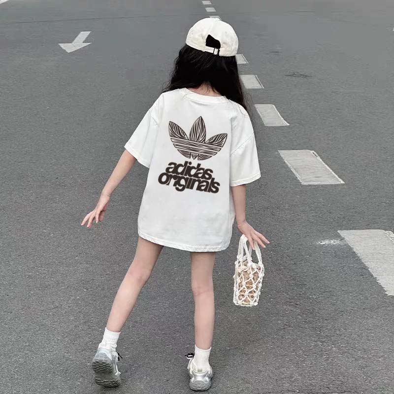 【90-160cm】トレンド感満点 大人気 カジュアル 着やすい 女の子 半袖 Tシャツ
