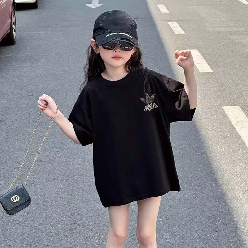 【90-160cm】トレンド感満点 大人気 カジュアル 着やすい 女の子 半袖 Tシャツ