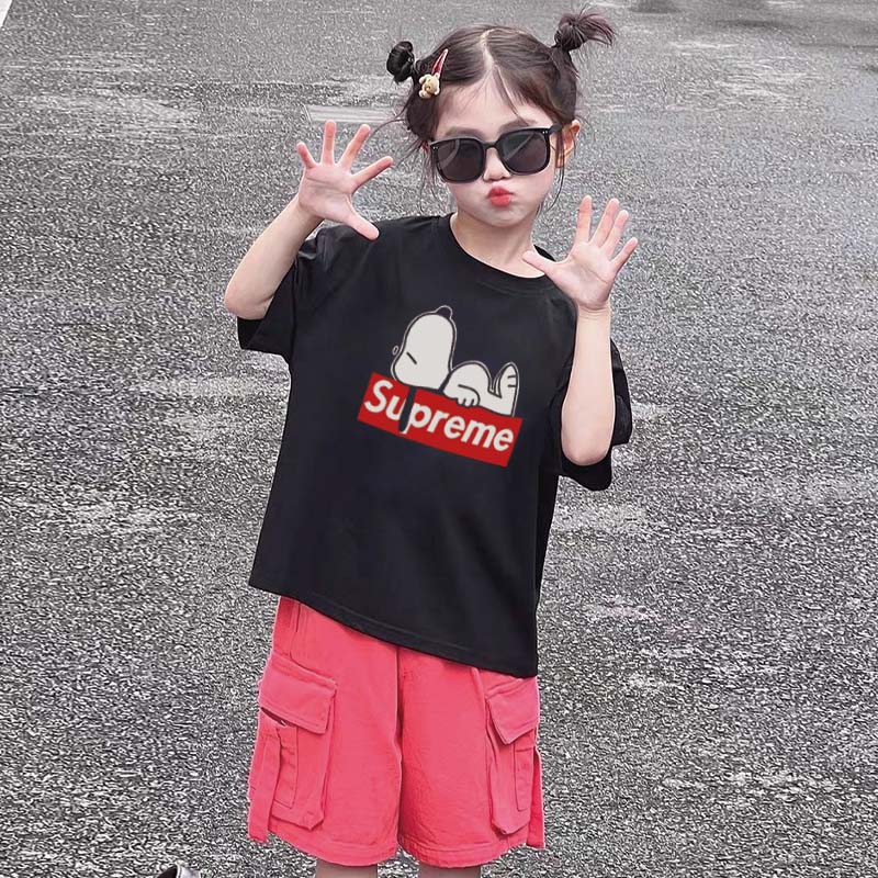 【90-160cm】リピーター多数 爆売れ中 カジュアル トレンド お出かけに 女の子 半袖 Tシャツ