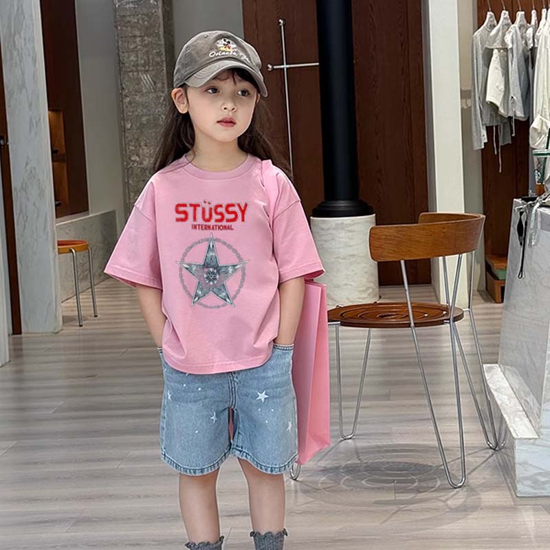 【90-160cm】デイリーにぴったり 大人気 スタイリッシュ トレンド  女の子 半袖 Ｔシャツ