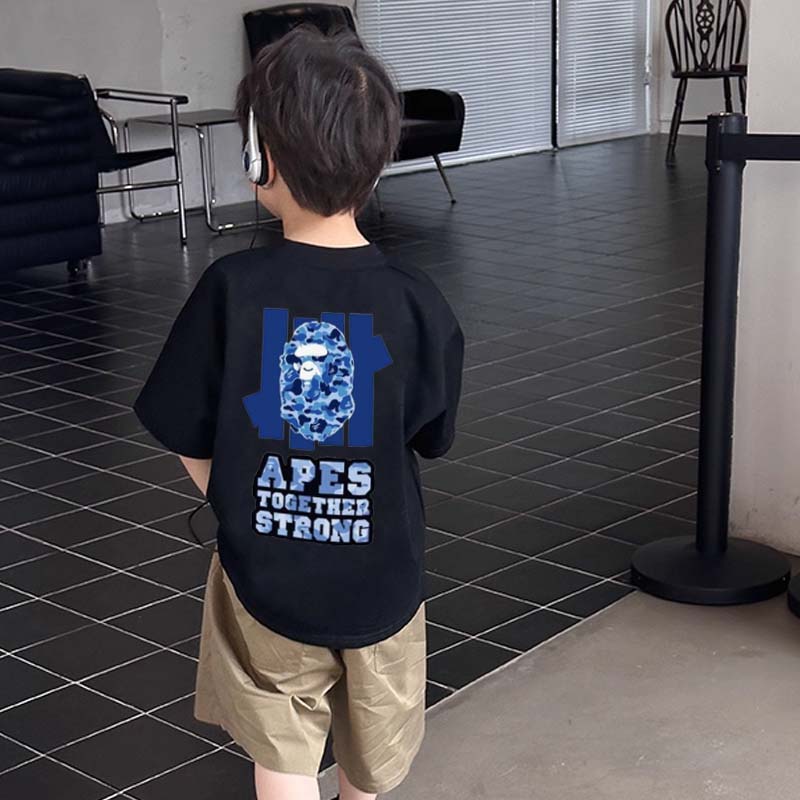 【90-160cm】人気爆発中 大活躍 カジュアル ストリート  合わせやすい 男の子 半袖 Ｔシャツ