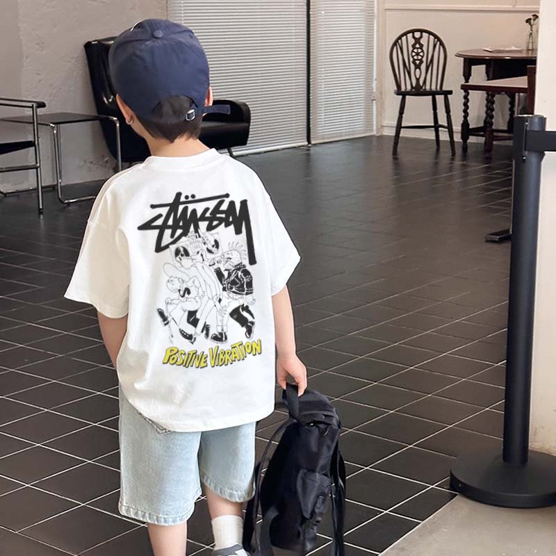 【90-160cm】トレンド感たっぷり 爆売れ中 カジュアル トレンド お出かけに 男の子 半袖 Tシャツ