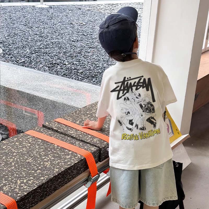 【90-160cm】トレンド感たっぷり 爆売れ中 カジュアル トレンド お出かけに 男の子 半袖 Tシャツ