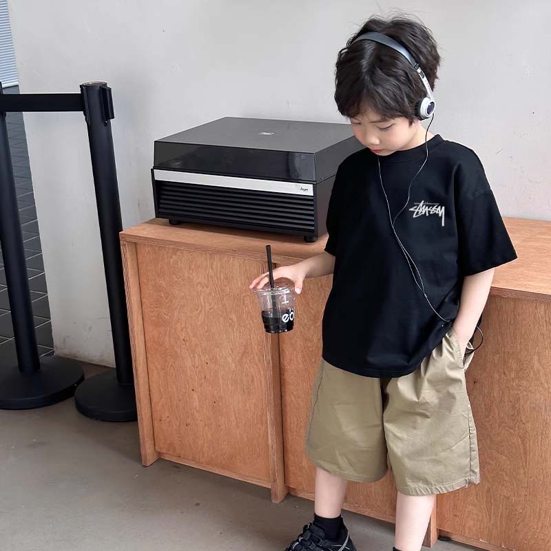 【90-160cm】トレンド感たっぷり 爆売れ中 カジュアル トレンド お出かけに 男の子 半袖 Tシャツ