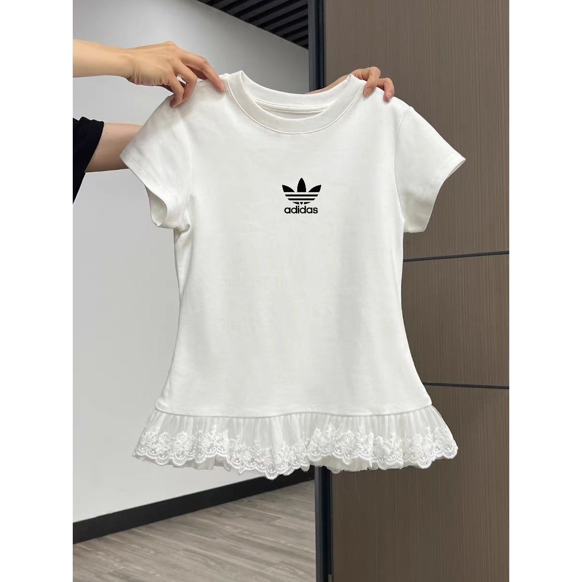 【90-140cm】おしゃれ感満点 大人気 カジュアル ガーリー 切り替え 女の子 半袖 Tシャツ
