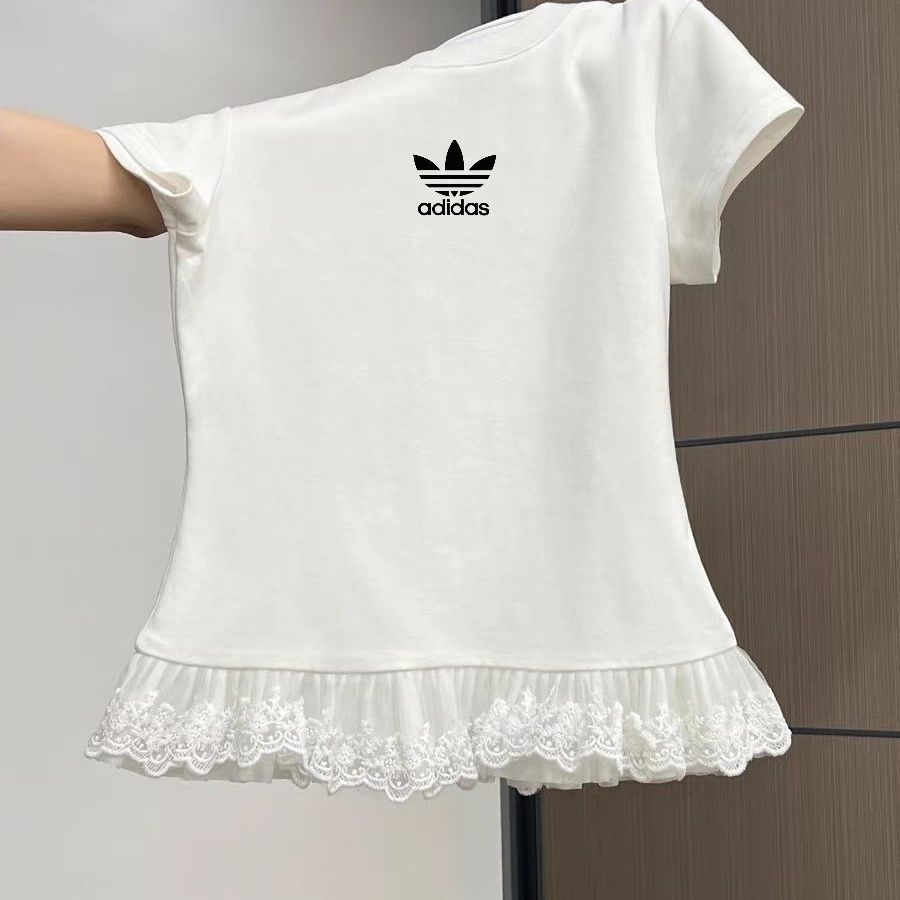 【90-140cm】おしゃれ感満点 大人気 カジュアル ガーリー 切り替え 女の子 半袖 Tシャツ