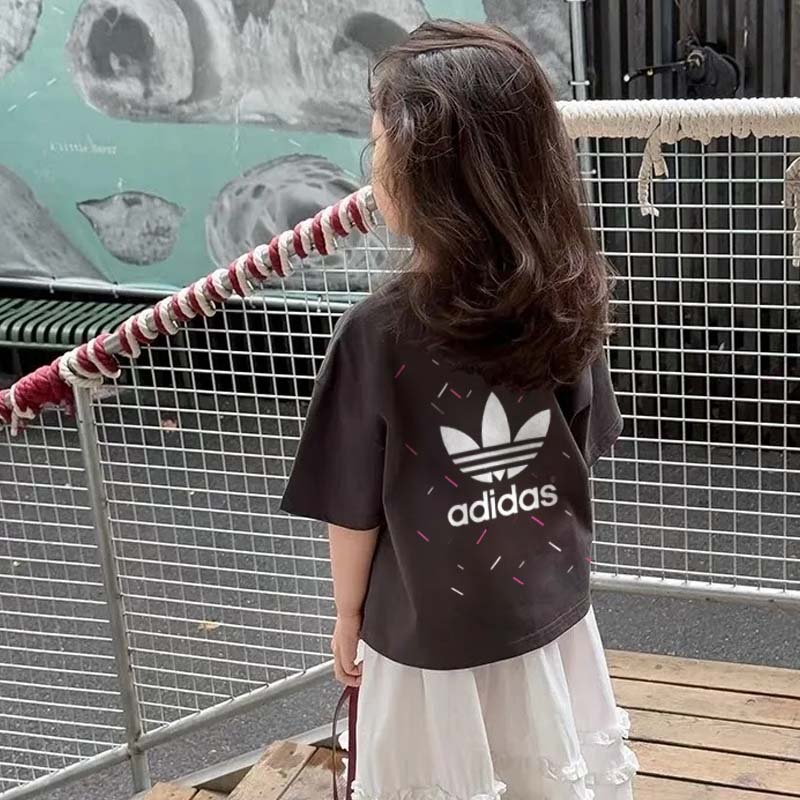 【90-160cm】リラックス感ある 売れ筋 トレンド カジュアル 女の子 半袖 Tシャツ
