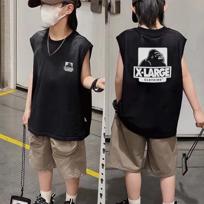 【90-160cm】着回し最強 爆売れ中 カジュアル トレンド 涼しく快適 男の子 タンクトップ