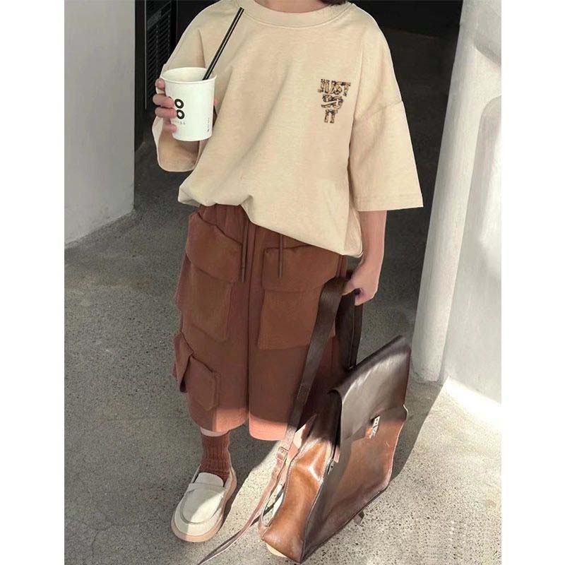 【90-160cm】目を奪われる 爆売れ中 カジュアル ストリート 着やすい 男の子 半袖 Tシャツ