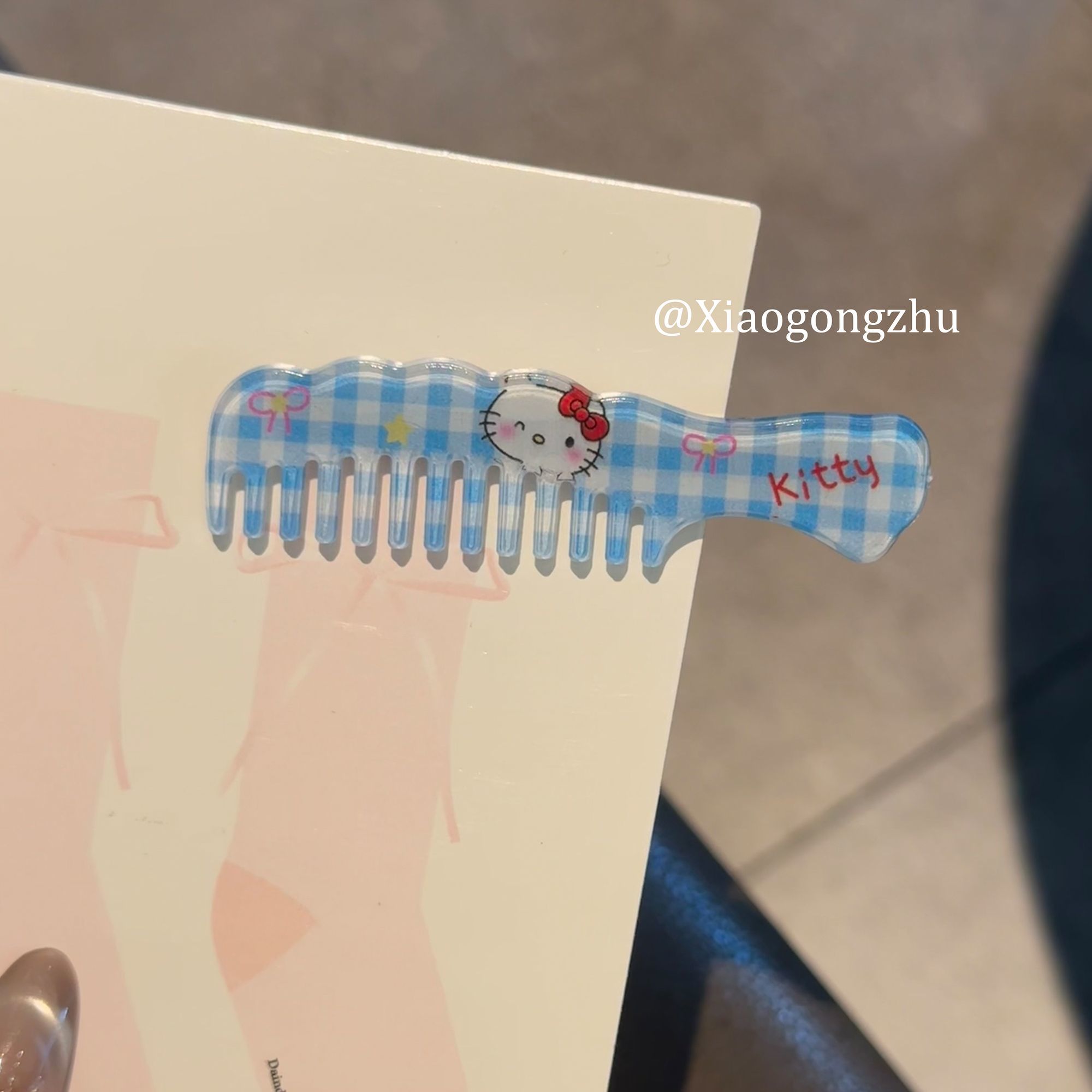 かわいい ガーリー 軽量 髪に優しい ヘアクリップ