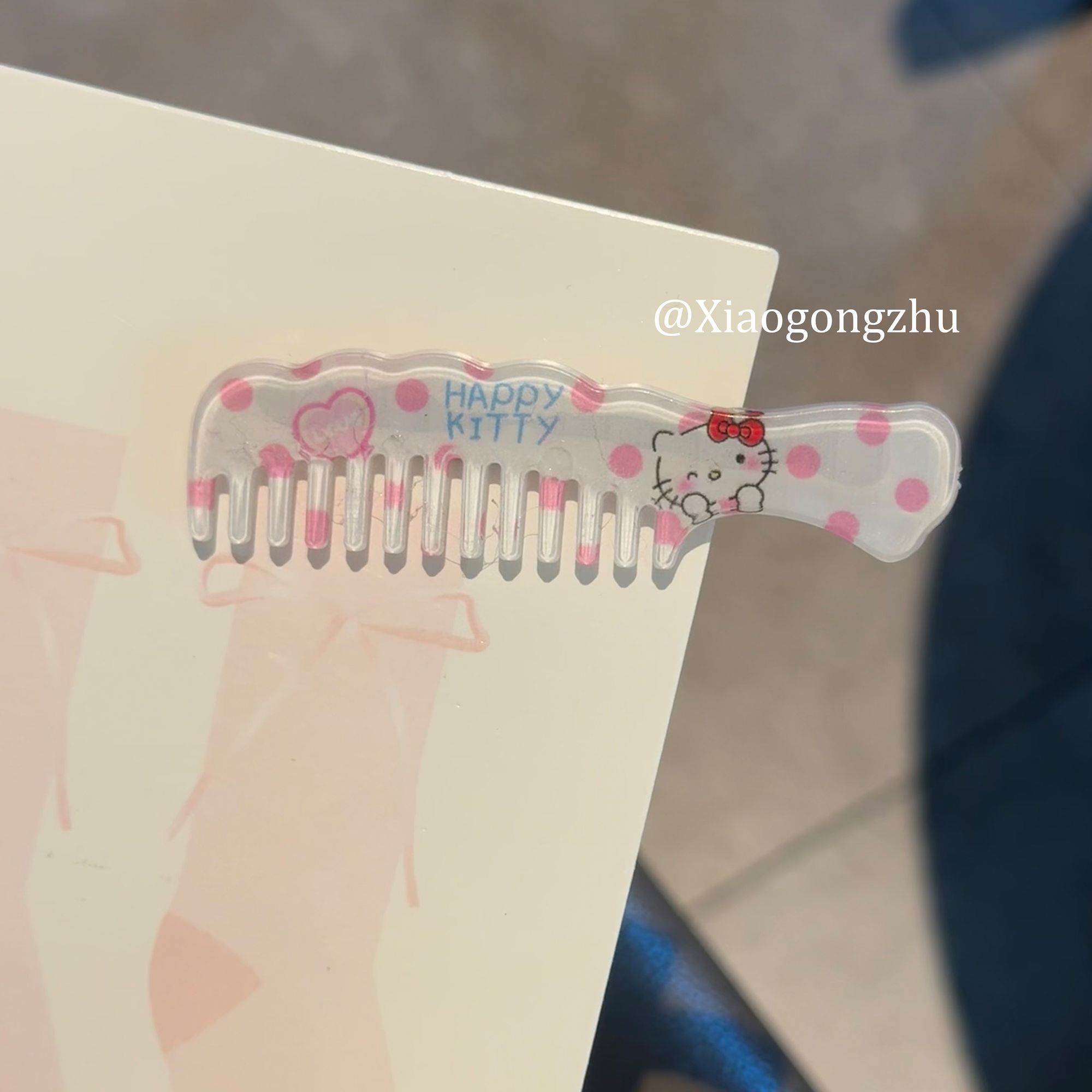 かわいい ガーリー 軽量 髪に優しい ヘアクリップ