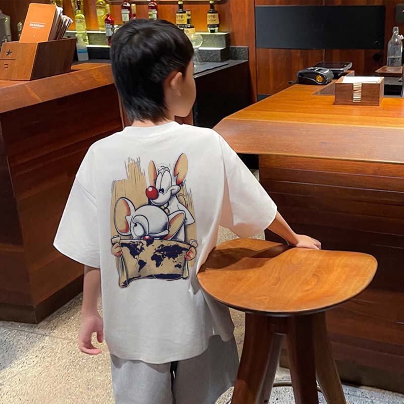 【90-160cm】見逃し厳禁 合わせやすい カジュアル トレンド 男の子 半袖 Tシャツ