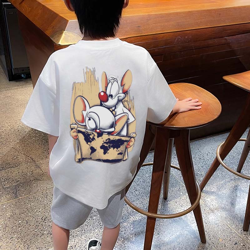 【90-160cm】見逃し厳禁 合わせやすい カジュアル トレンド 男の子 半袖 Tシャツ