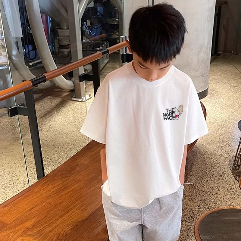 【90-160cm】見逃し厳禁 合わせやすい カジュアル トレンド 男の子 半袖 Tシャツ